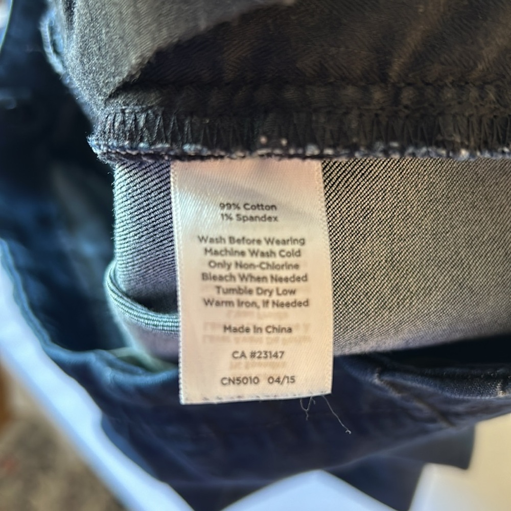 Talbots Slim Ankle Dark Wash Jeans - Picture 9 of 9